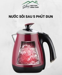 Ấm siêu tốc Jing gu M-YSD305 inox 304 dung tích 1.8L