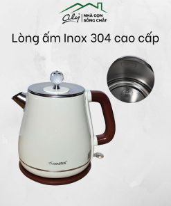 ấm inox 304 cao cấp yousdas cily