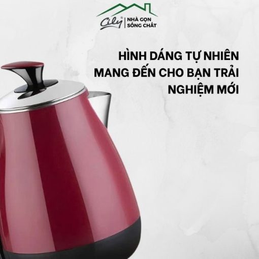 Ấm siêu tốc Jinggu M-YSD305 inox 304 dung tích 1.8L 1
