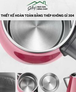 Ấm siêu tốc Jinggu M-YSD305 inox 304 dung tích 1.8L 2