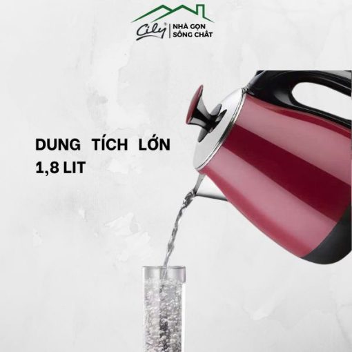 Ấm đun nước an toàn cho gia đình công suất 1500W