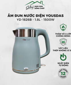 ấm siêu tốc Yousdas YD-1826