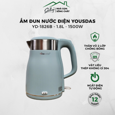 ấm siêu tốc Yousdas YD-1826