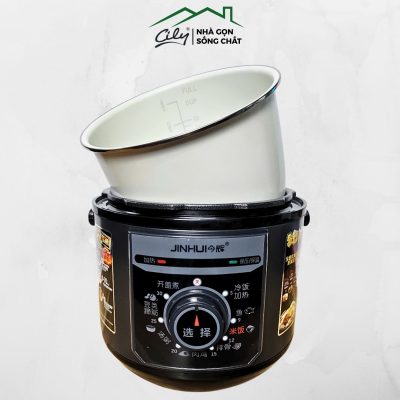 Bảng điều khiển núm xoay nồi áp suất Jinhui, 8 chế độ nấu tự động