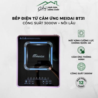 bếp từ cảm ứng meidai bt31 3000w