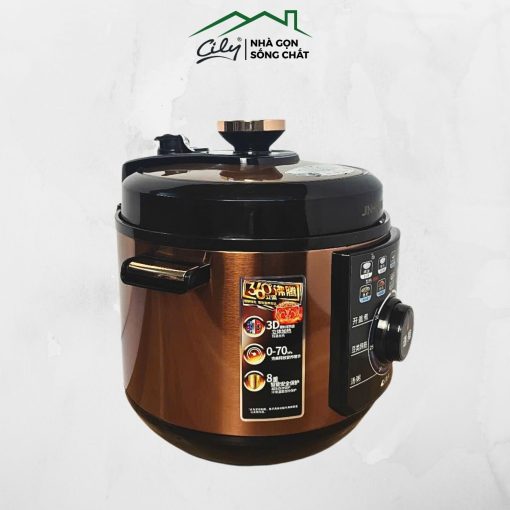 Nồi áp suất điện tử cảm ứng Jinhui 6L bảng điều khiển hiện đại