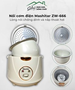 Bộ phụ kiện đầy đủ nồi cơm điện Mashitar ZW-666