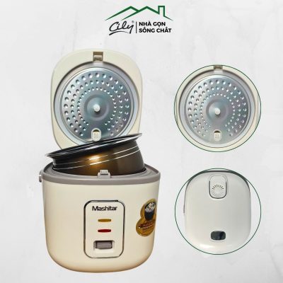 Nồi cơm điện Mashitar ZW-669 dung tích 1.8L công suất 700W