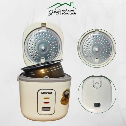 Nồi cơm điện Mashitar ZW-669 dung tích 1.8L công suất 700W