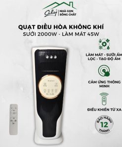 quạt 4 mùa lọc không khí uv