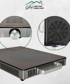 Bếp Longli HY-T222 điều khiển cảm ứng kết hợp núm xoay tiện dụng