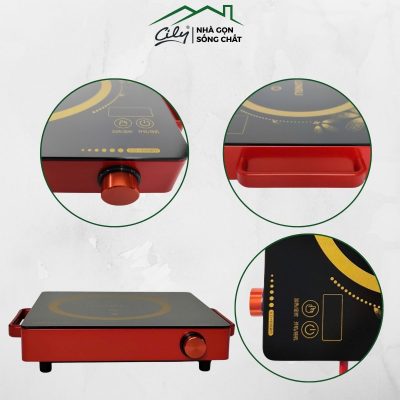 Bếp hồng ngoại Longli HY-T200 công suất 2250W mặt kính chịu nhiệt