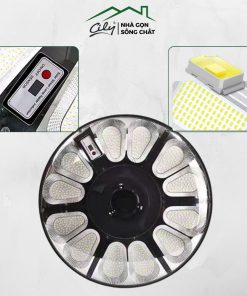 Đèn UFO năng lượng mặt trời 800W, 780 bóng LED, cảm biến chuyển động thông minh, chống nước IP67 – Cily.com.vn
