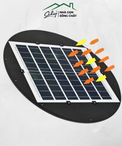 Đèn UFO năng lượng mặt trời 800W, 780 bóng LED, cảm biến chuyển động thông minh, chống nước IP67 – Cily.com.vn