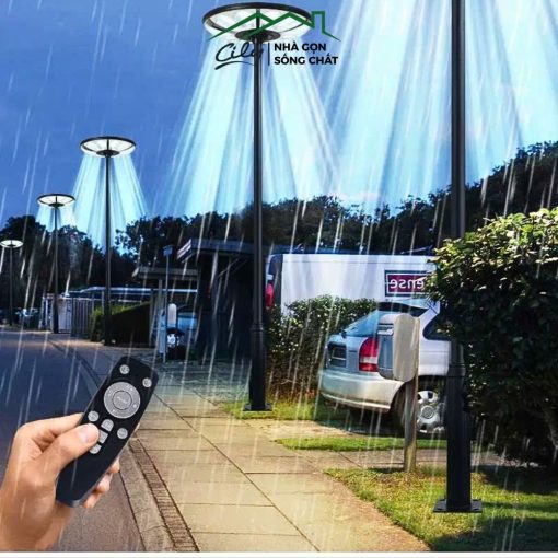 Đèn UFO năng lượng mặt trời 800W, 780 bóng LED, cảm biến chuyển động thông minh, chống nước IP67 – Cily.com.vn