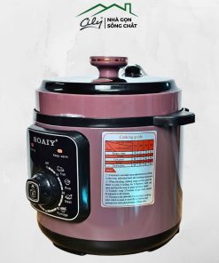 Nồi áp suất cơ Soaiy DS609 dung tích 6 lít nắp cài an toàn