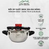 Nồi áp suất đa năng inox cao cấp phù hợp mọi loại bếp