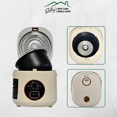 Nồi cơm điện 1L Meidai GB20-B2 phù hợp 1-2 người dùng