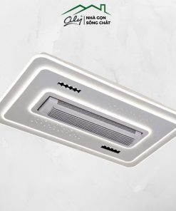 Quạt đèn ốp trần không cánh LED 3 chế độ – điều khiển từ xa – Cily.com.vn