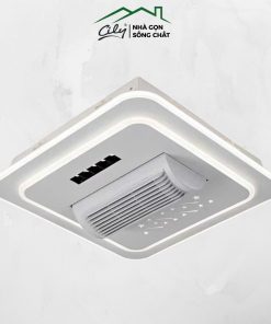 Quạt đèn ốp trần không cánh LED 3 chế độ – điều khiển từ xa – Cily.com.vn