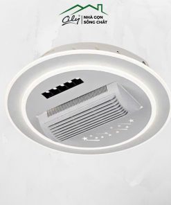 Quạt đèn ốp trần không cánh LED 3 chế độ – điều khiển từ xa – Cily.com.vn