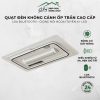Quạt đèn ốp trần thông minh tích hợp loa Bluetooth, LED 200W, điều khiển từ xa và giọng nói AI – Cily.com.vn
