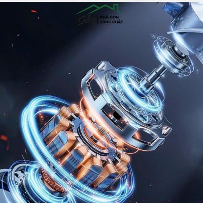Quạt đèn ốp trần không cánh LED 3 chế độ – điều khiển từ xa – Cily.com.vn