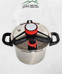 Nồi áp suất inox dùng được cho bếp từ – an toàn và tiện lợi