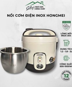 Nồi cơm điện Hongmei lòng inox 304 chính hãng