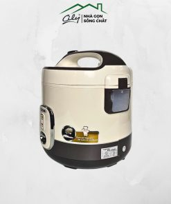 Nồi cơm điện nắp gài Hongmei phiên bản mới sở hữu lòng nồi inox 304 ba lớp an toàn, dung tích 1.2L – 1.8L – 2L