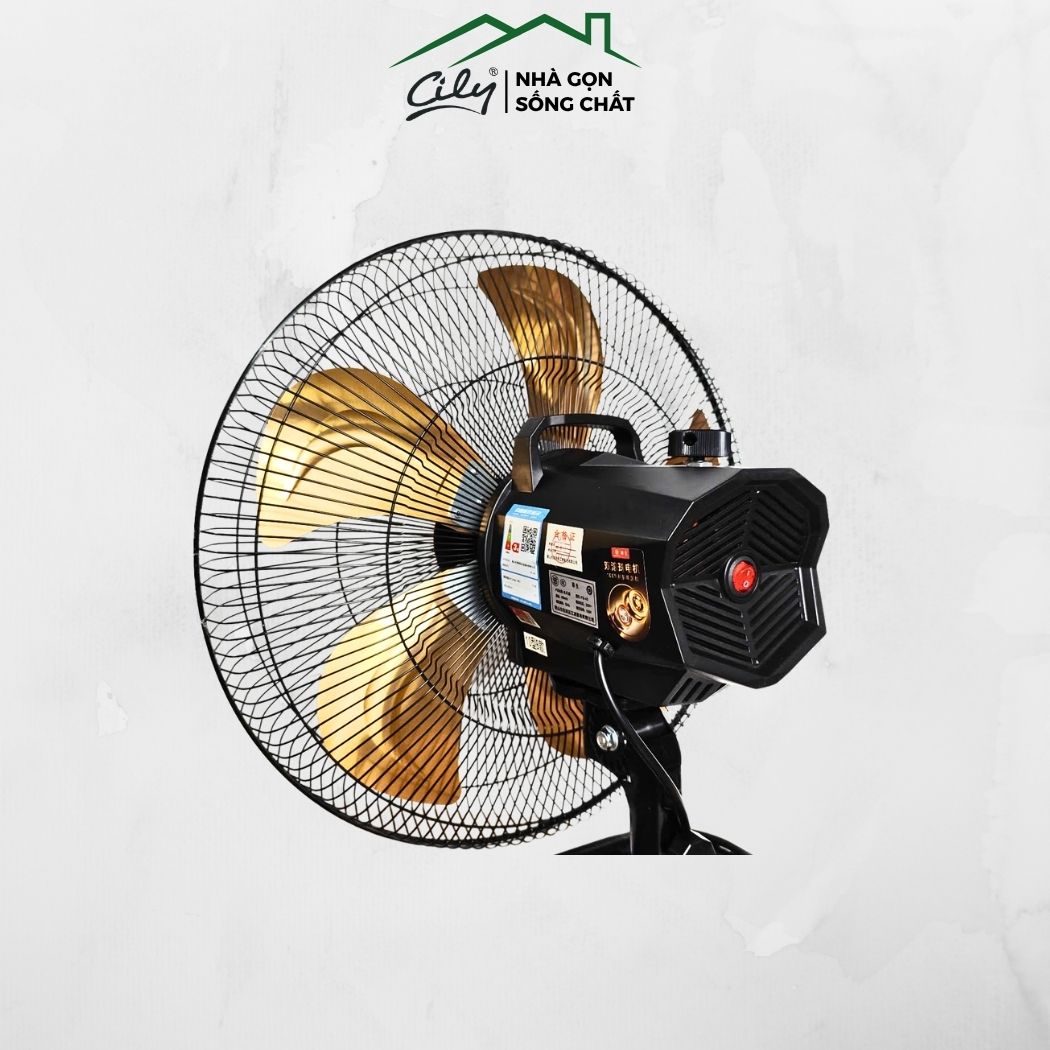 Quạt Sàn Công Nghiệp Chân Quỳ Wahson 150W | Gió Mạnh 5 Cấp Độ – Cánh Nhôm – Động Cơ Vòng Bi Kép - Bảo Hành 12 Tháng - Hình ảnh 4